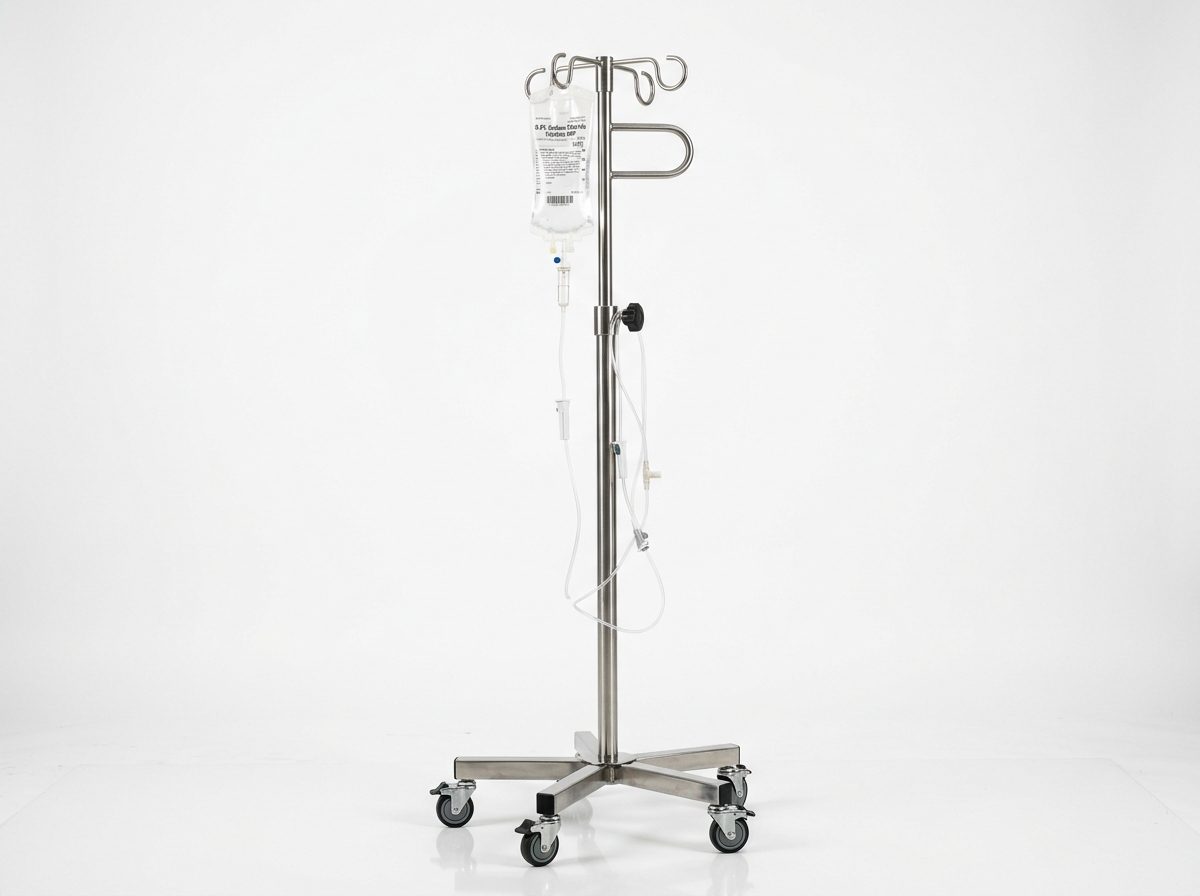IV Stand powder coated